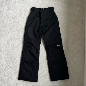 Black Waterproof Winter/Snow Pants